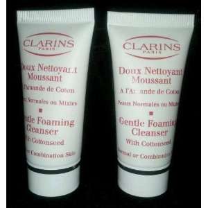 Clarins Gentle Foaming Cleanser with Cottonseed, Normal or Combination 