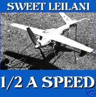 CONTROL LINE SPEED AIRPLANES PLANS  