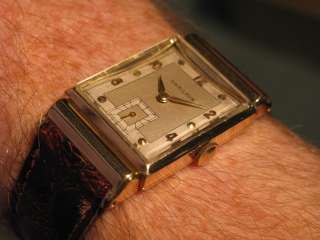 Hamilton BARTON Vintage 14K Gold Deco Wrist Watch, XLNT  