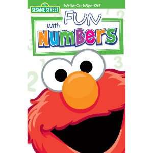   Productions Sesame Street   Fun with Numbers Write On Wipe Off Book