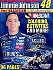 Jimmie Johnson 48 (Nascar Drivers Coloring/Stick​er Book)