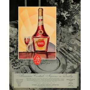  1934 Ad Cherry Coridal Liqueur Beaucaire Distillers 