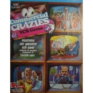  Commercial Crazies VCR Game Toys & Games