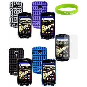  Premium 4 TPU Skin Case Covers for Samsung Droid Charge 