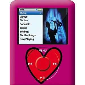  Heart Design Apple iPod nano 3G (3rd Generation) 4GB/ 8GB 