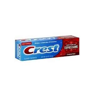  Crest Whitening Expressions Toothpaste Cinnamon Rush 6oz 
