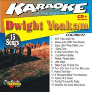    Chartbuster Artist CDG CB90097   Dwight Yoakam Musical Instruments
