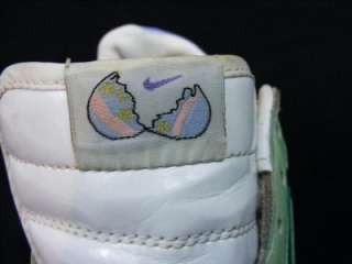 Nike Air Force One AF 1 Easter Egg Shoes Low Mens Size 13 Green Purple 