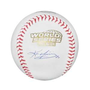 Kevin Youkilis Autographed World Series Baseball  Sports 