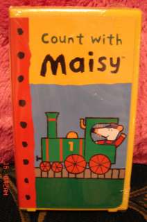 COUNT WITH MAISY Vhs FUN FUN FUN Educational NEW SEALED 096898472135 