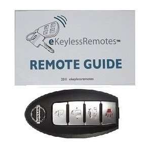 2007 2008 Nissan Maxima Prox Smart Key and eKeylessRemotes Guide (Must 