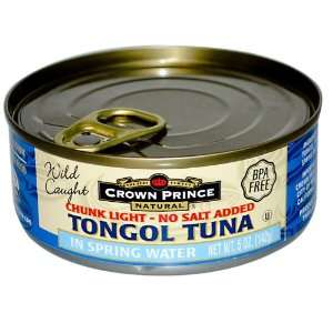 Tongol Tuna in Spring Water, No Salt Grocery & Gourmet Food