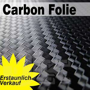 3D Carbon Folie Carbon Look Folie Schwarz 30x20cm  