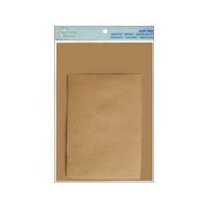  AD Paper Card & Env 5x7 8pc Brown Bag Arts, Crafts 