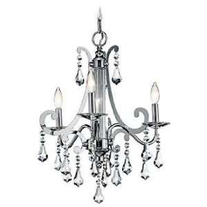   Kichler Leanora Chrome 21 Wide 3 Light Chandelier