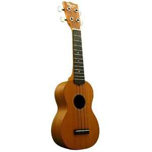  Ohana SK 10S Soprano Mahogany Ukulele Electronics