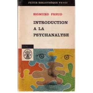  Introduction a la psychanalyse Sigmund Freud Books