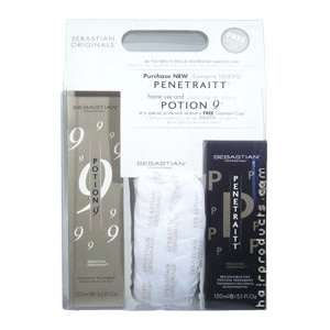SEBASTIAN Professional Rescue & Restore Kit For Damaged Hair Includes 
