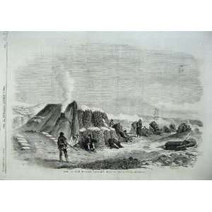   1855 War Mortar Battery Sebastopol Army Weapons Print