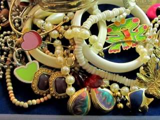 Vintage Junk Jewelry Craft Lot*Creative Re use Destash Necklaces 