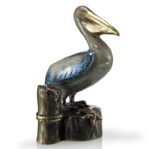  Pelican on Stump Sculpture