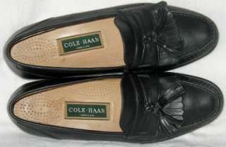 COLE HAAN Pinched Toe Tassel Loafers SHOES Mens 9N  