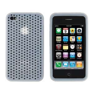  KingCase Silicone Sponge Case for iPhone 4 / 4G   Clear 