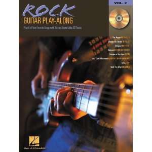  Hal Leonard Rock Guitar Play Along Book with CD Volume 1 