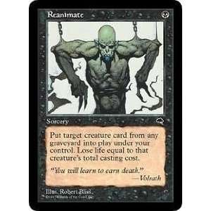  Reanimate (Magic the Gathering  Tempest Uncommon) Toys & Games