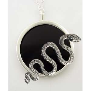  Sterling Silver Scrying Pendant Accented with Enchanting 