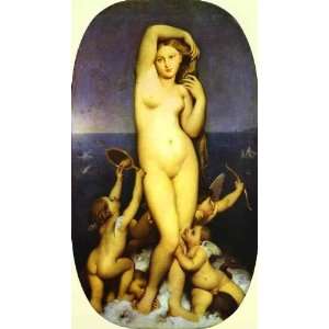   Dominique Ingres   24 x 42 inches   Venus Anadyomène