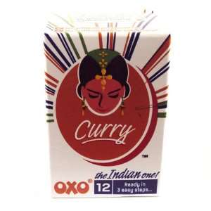 Oxo Recipe Cube Curry The Indian One 12 Grocery & Gourmet Food