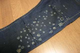 Authentic LEVIS RED FRYING FIRE BULLET HOLE SKINNY Sz.32/32 LVC 