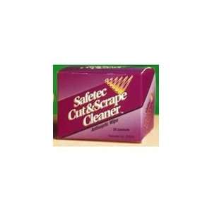  Safetec Cut And Scrape Cleaner Wipes   Model 53004   Box 