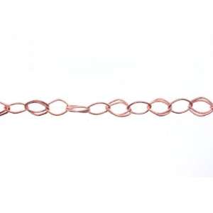 Genuine Copper Chain 11x14mm Oval, 12x14mm Double Oval   Sold by By 