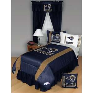  Saint Louis Rams NFL Side Line Collection Bed Complete 
