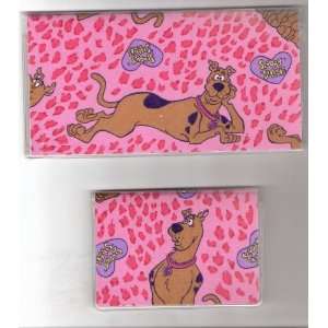   Debit Set Made with Scooby Doo Scooby Snacks Fabric 