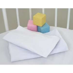  White Fitted Sheets for Moses Baskets (2/pack) by Badger 