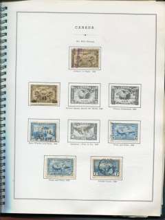 CANADA 1851 1951 Used COLLECTION in ALBUM  