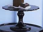 Rosanna 8 in. Rococo Noir Pedestal Cake Stand 2753