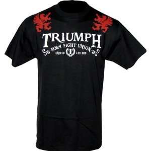  Triumph United Union Black T Shirt