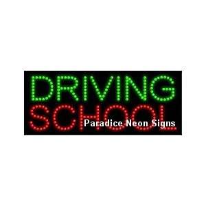 Driving School LED Sign 11 x 27