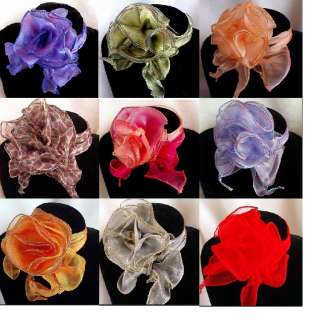 multi function rose flower scarf handbag purse hat belt women 