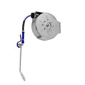  T&S B 7142 C10 50 Enclosed Stainless Steel Hose Reel with 