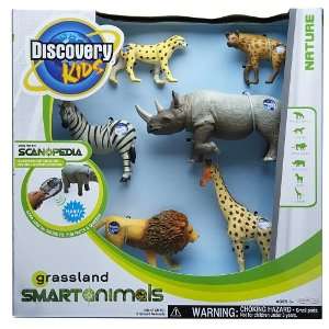   Animal Figures 6 Pack   Grassland Animals (animals may vary) Toys
