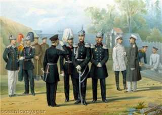 Russian Print Uniform Russia Army SAPPER BATTALION 1855  