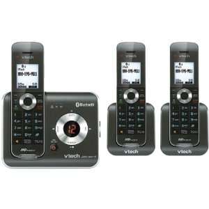  New  VTECH VTDS6421 3 DECT 6.0 THREE HANDSET PHONE WITH 