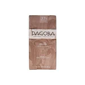 Dagoba Organic Chocolate, Bar Chocolate Pure Milk Chocolate O, 2.83 