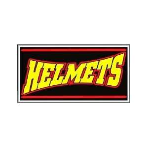  Helmets Backlit Sign 15 x 30