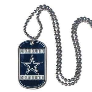  Dallas Cowboys NFL Engravable Neck Tag